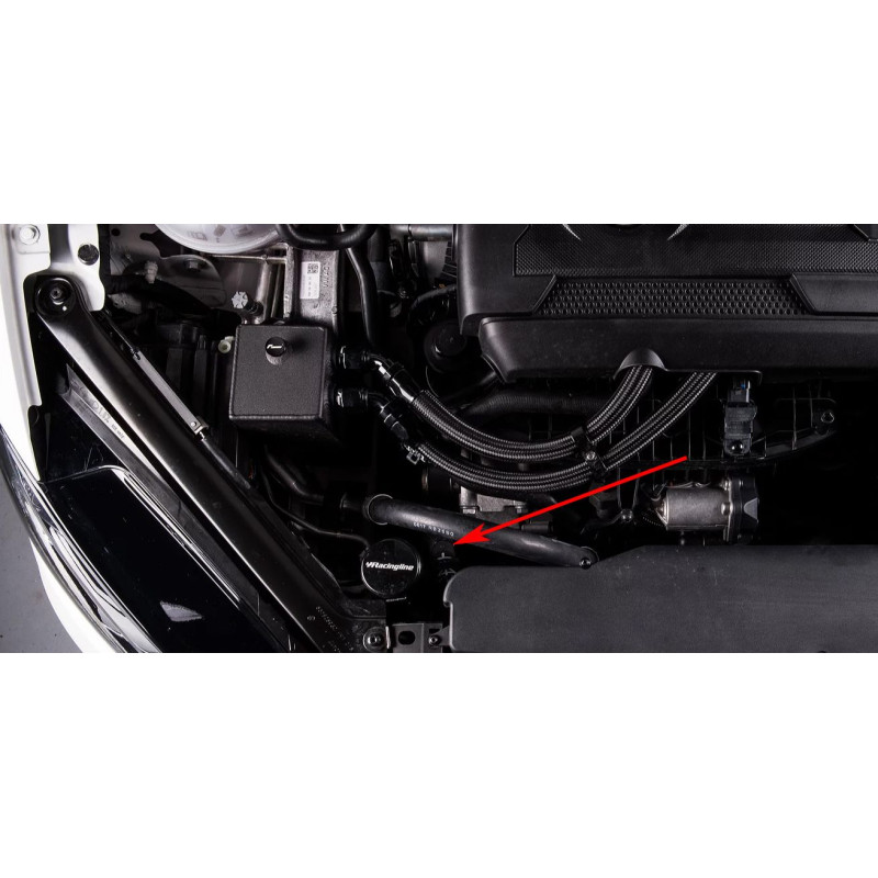 Kit de délocalisation du bocal lave glace Racingline 2.0 TSI MQB VWR13G700RFK