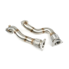 Darkside 2.5" primary catalytic converter pipe delete kit for Audi Q7 4.2 TDI