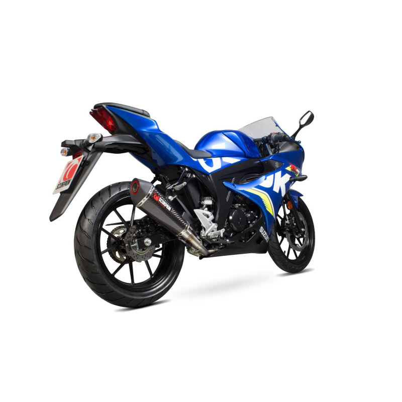 Serket Taper Full Exhaust Scorpion Suzuki GSX-R 125 / GSX-R 150 2017 - 2020
