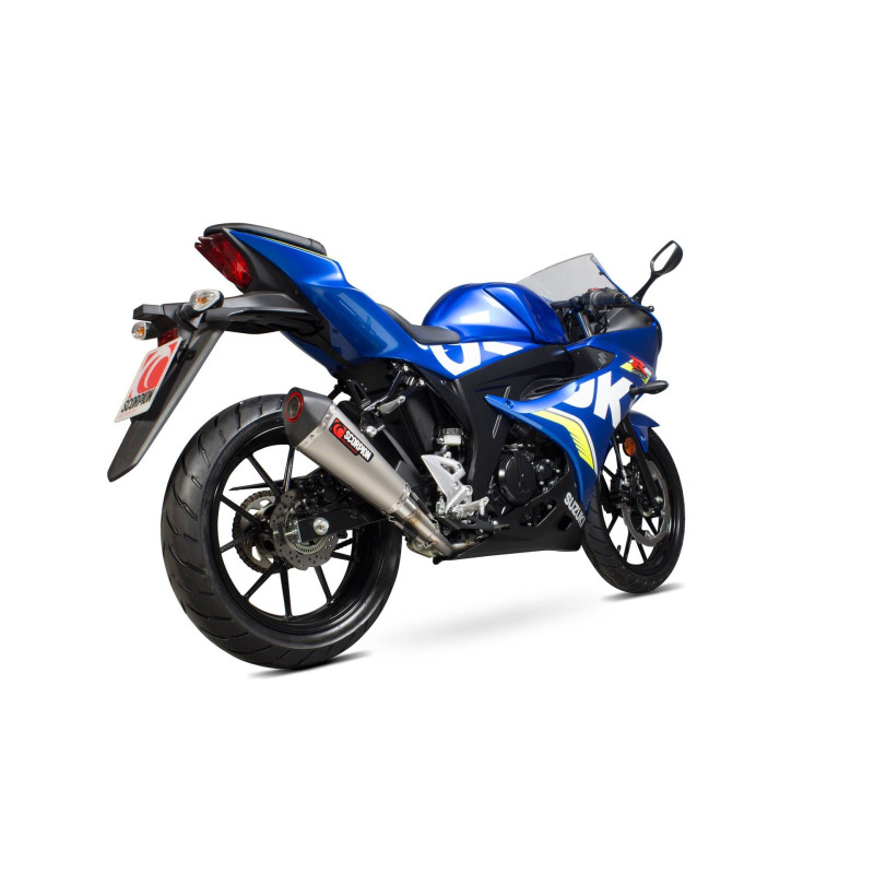 Línea completa Serket Taper Scorpion Suzuki GSX-R 125 / GSX-R 150 2017 - 2021