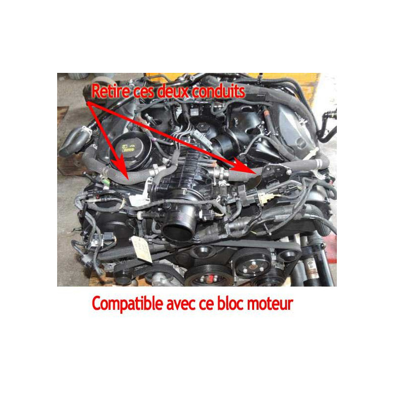 Kit de suppression vanne EGR Forge 2.7 HDI, 2.7D ou Land rover TDV6 FMEGRTDV6