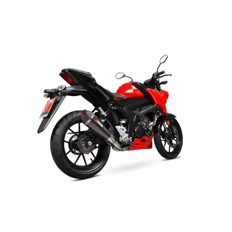 Komplettanlage Serket Taper Scorpion Suzuki GSX-S 125 / GSX-S 150 2017 - 2021