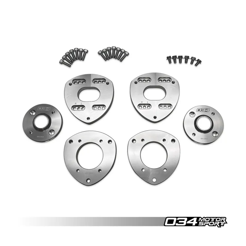 Kit de suspension rehaussée 034Motorsport, Audi et Volkswagen MQB et MQB Evo