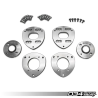 Kit de suspension rehaussée 034Motorsport, Audi et Volkswagen MQB et MQB Evo