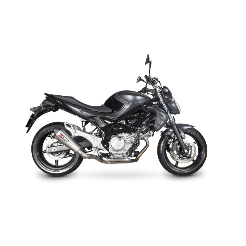 Línea completa Serket Taper Scorpion Suzuki Gladius 650 2009 - 2016