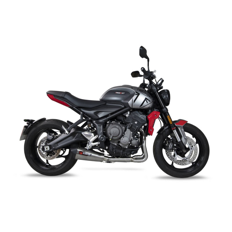 Komplettanlage Serket Taper Scorpion Triumph Trident 660 2021 - 2022