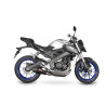 Impianto di scarico completo Serket Taper Scorpion Yamaha MT-125 2014 - 2019