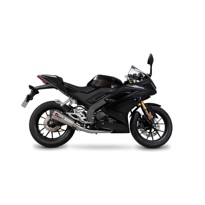 Komplettanlage Serket Taper Scorpion Yamaha YZF-R125 2019 - 2020