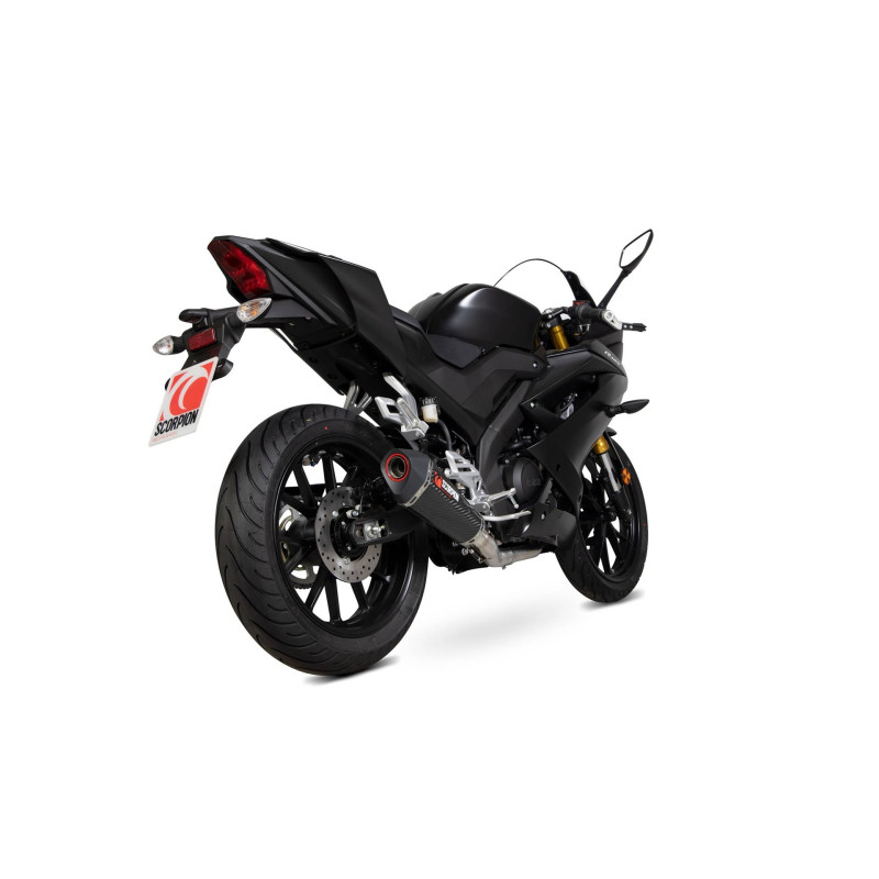 Scarico completo Serket Taper Scorpion Yamaha YZF-R125 2019 - 2020