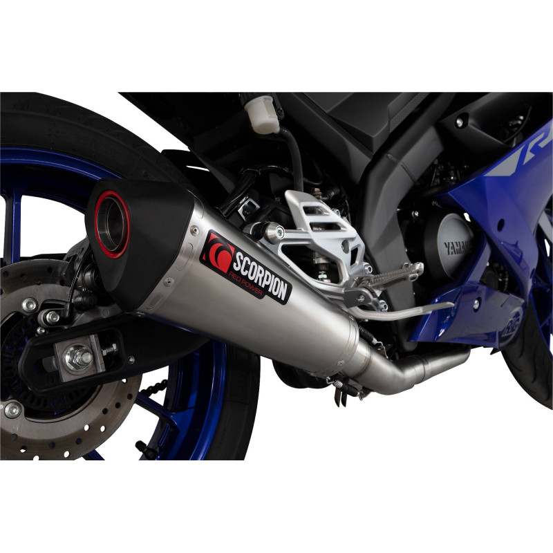 Komplettanlage Serket Taper Scorpion Yamaha YZF-R125 2021 - 2022
