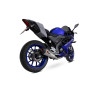 Komplettanlage Serket Taper Scorpion Yamaha YZF-R125 2021 - 2022