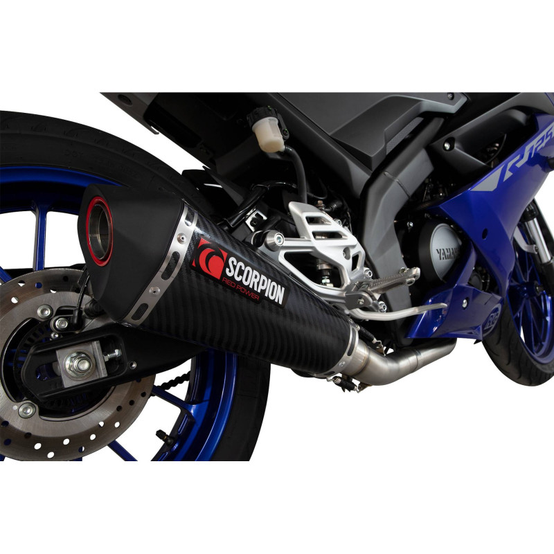 Scorpion Serket Taper Full Exhaust Yamaha YZF-R125 2021 - 2022