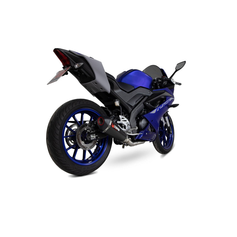 Komplettanlage Serket Taper Scorpion Yamaha YZF-R125 2021 - 2022