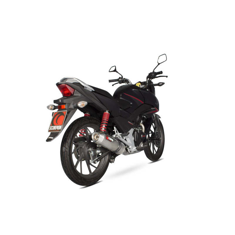 Komplettanlage Factory oval Scorpion Honda CB125 F 2015 - 2017
