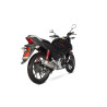Línea de escape completa Factory oval Scorpion Honda CB125 F 2015-2017