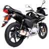 Línea de escape completa Factory oval Scorpion Honda CBF125 2008-2015
