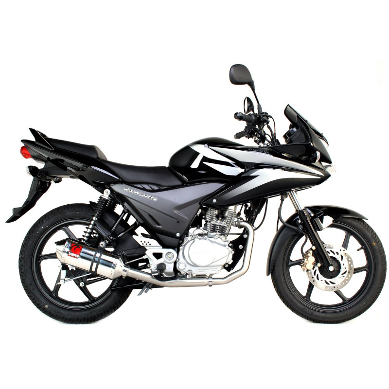 Komplettanlage Factory oval Scorpion Honda CBF125 2008 - 2015