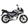 Línea de escape completa Factory oval Scorpion Honda CBF125 2008-2015