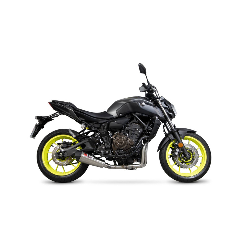 Scorpion Serket Taper Decat Full Exhaust Yamaha MT-07 2014 - 2021