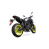 Komplettanlage mit Kat-Ersatzrohr Serket Taper Scorpion Yamaha MT-07 2014 - 2021