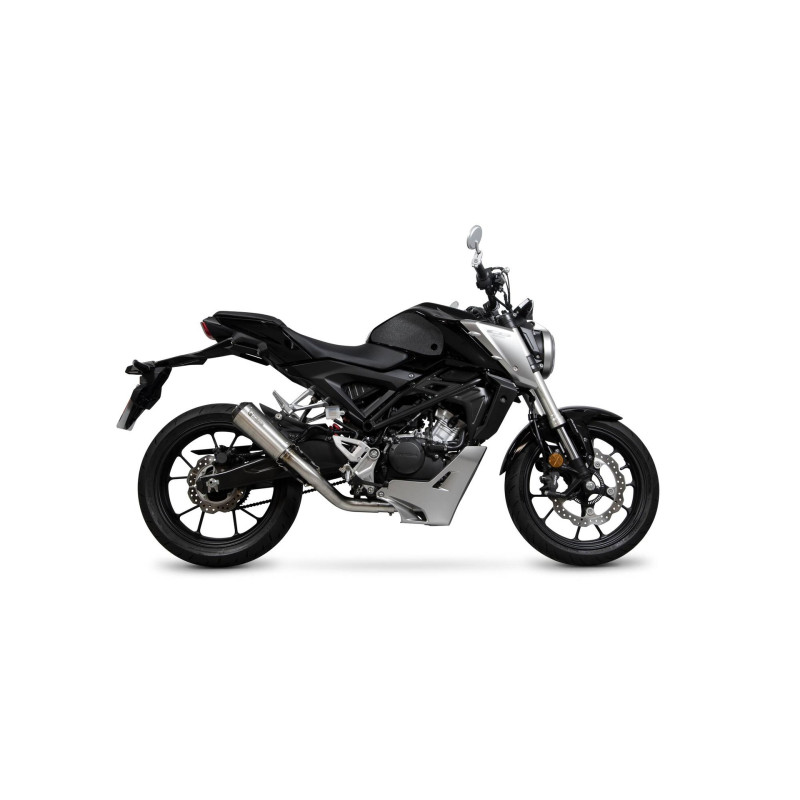 Línea de escape completa Red Power Scorpion Honda CB125 R 2018 - 2020