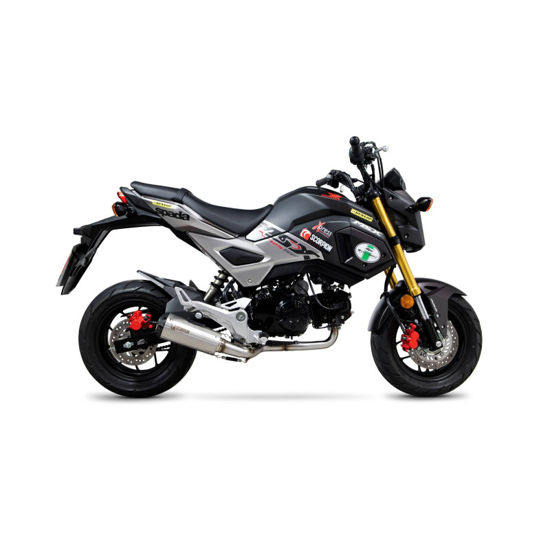 Scorpion Red Power Full Exhaust Honda MSX 125 2016 - 2020