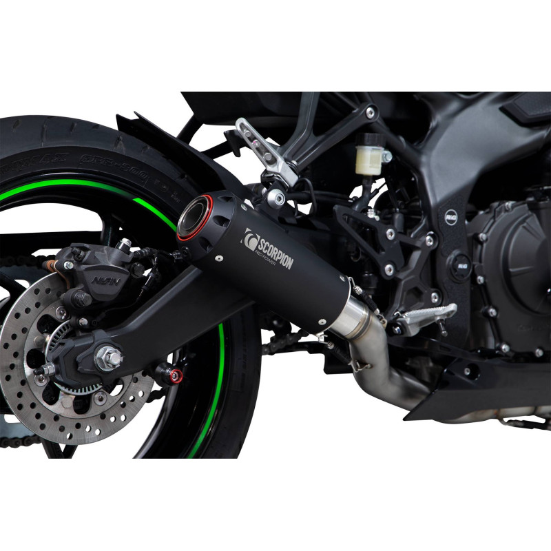 Red Power Full Exhaust System Scorpion Kawasaki Ninja ZX-25R 2020 - 2022