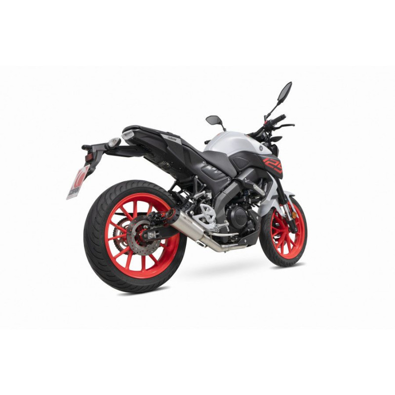 Red Power Full Exhaust System Scorpion Yamaha MT-125 Euro 4 2019 - 2020