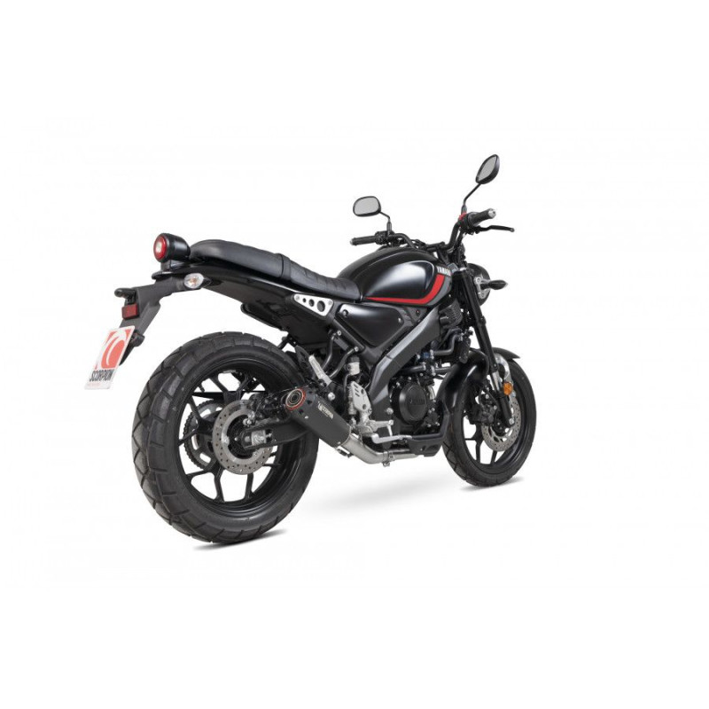 Red Power Full Exhaust System Scorpion Yamaha XSR-125 2021 - 2022