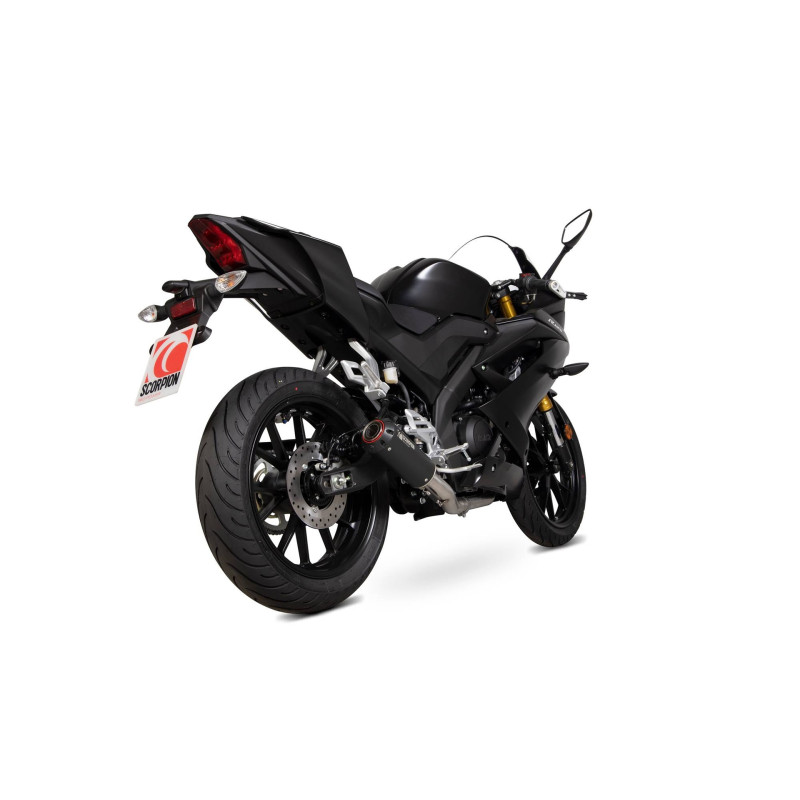 Komplettanlage Red Power Scorpion Yamaha YZF-R125 2019 - 2020