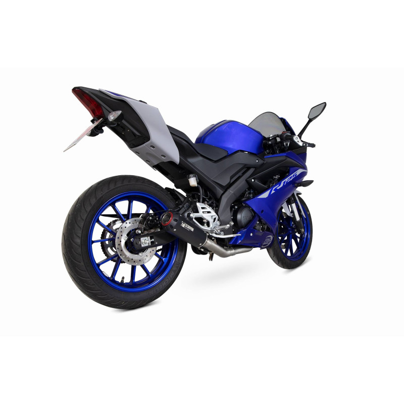 Red Power Full Exhaust System Scorpion Yamaha YZF-R125 2021 - 2022