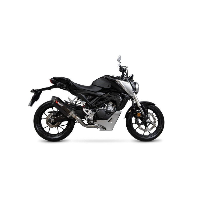 Serket "Parallel" Full Exhaust System Scorpion Honda CB125 R 2018 - 2020