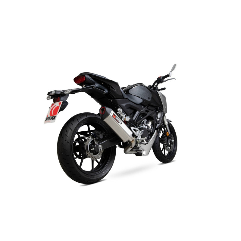 Serket "Parallel" Full Exhaust System Scorpion Honda CB125 R 2018 - 2020
