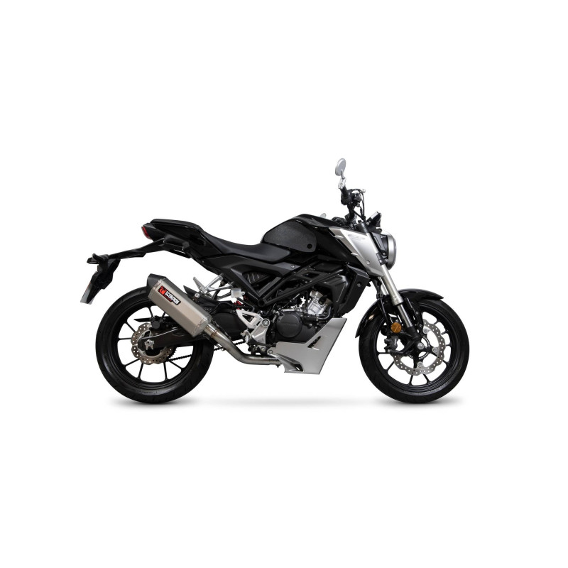 Komplettanlage Serket "Parallel" Scorpion Honda CB125 R 2018 - 2020