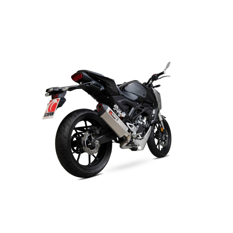 Scarico completo Serket "Parallel" Scorpion Honda CB125 R 2018 - 2020