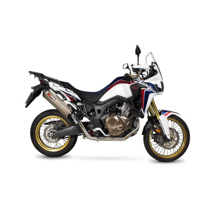 Serket "Parallel" Full Exhaust System Scorpion Honda CRF1000 L 2015 - 2017