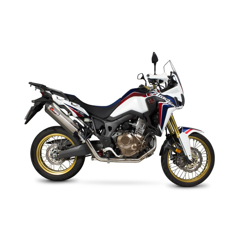 Línea completa Serket "Parallel" Scorpion Honda CRF1000 L 2015 - 2017