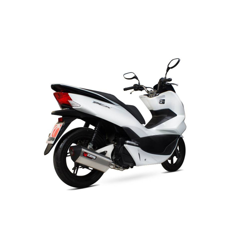 Komplettanlage Serket "Parallel" Scorpion Honda PCX125 2014 - 2016