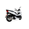 Impianto di scarico completo Serket "Parallel" Scorpion Honda PCX125 2014 - 2016