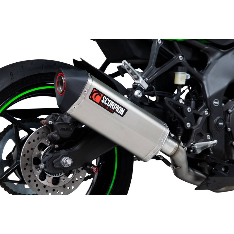 Línea completa Serket «Parallel» Scorpion Kawasaki Ninja ZX-25R 2020 - 2022
