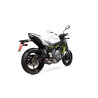 Impianto di scarico completo Serket "Parallel" Scorpion Kawasaki Z650 2017 - 2022