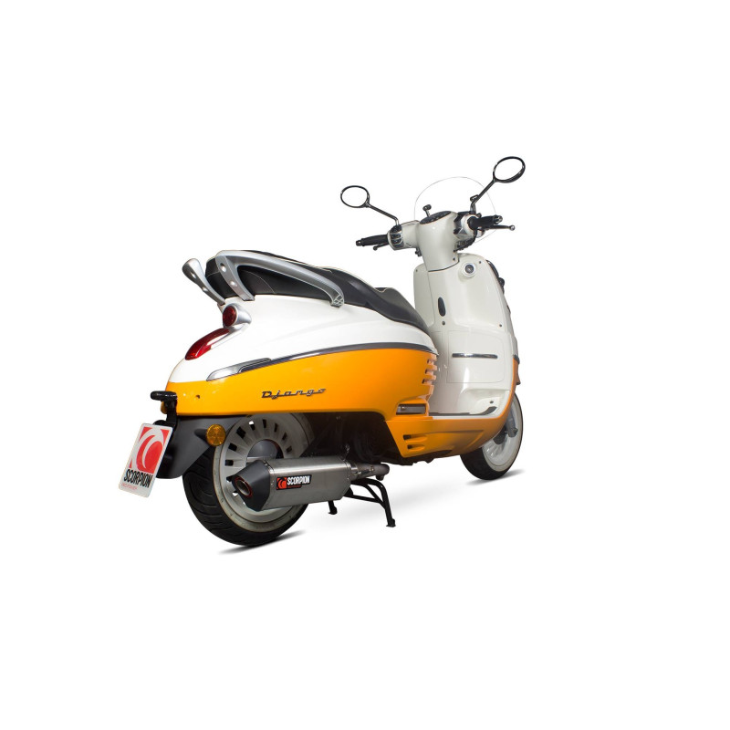 Serket "Parallel" Full Exhaust Scorpion Peugeot Django 125 / Django 150 2015-2017