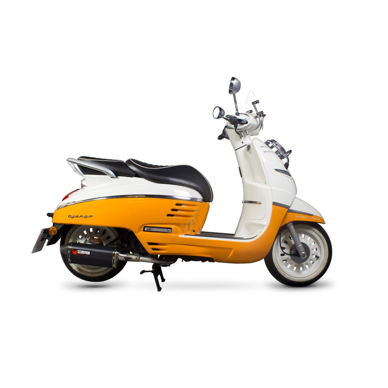 Línea completa Serket «Parallel» Scorpion Peugeot Django 125 / Django 150 2015 - 2017