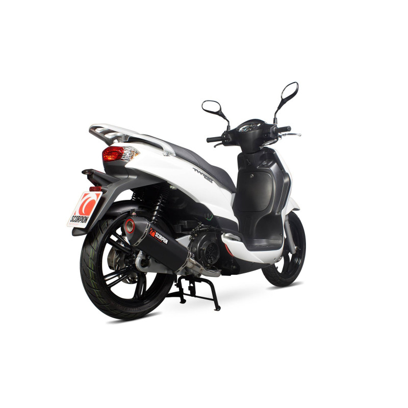 Serket "Parallel" Full Exhaust Scorpion Peugeot Tweet 125 2010-2017