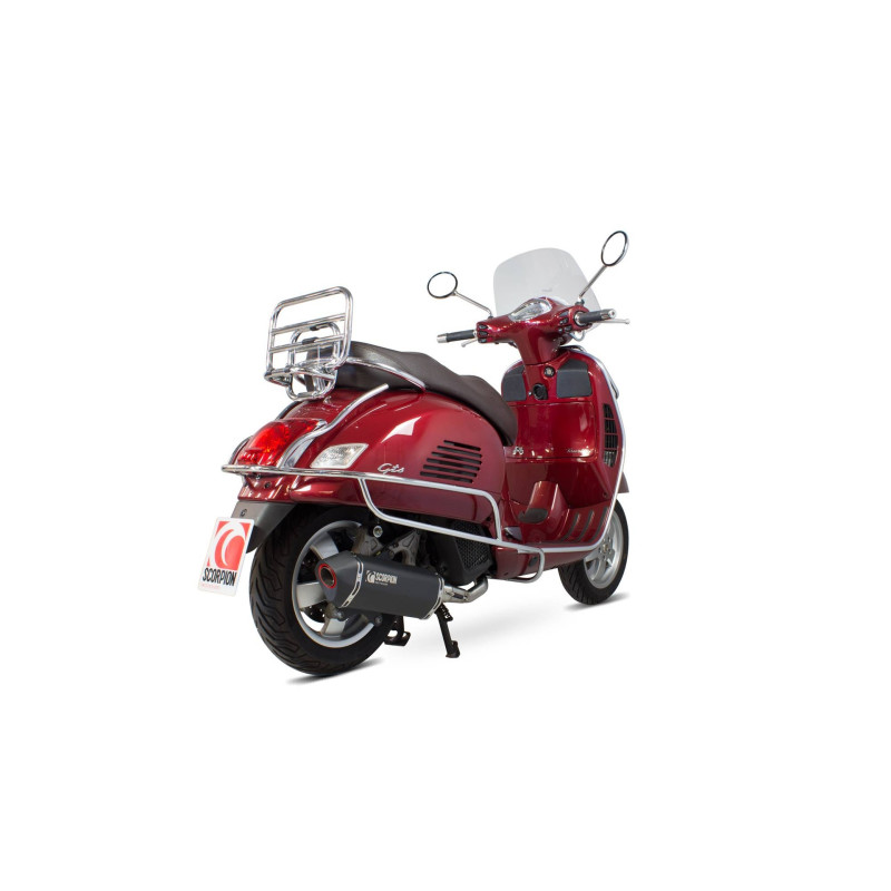 Serket "Parallel" Full Exhaust System Scorpion Vespa GTS125 (Euro 4) 2017 - 2019