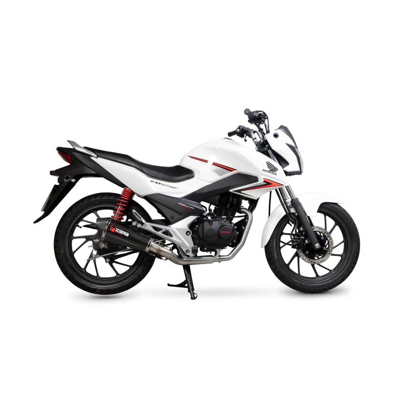 Komplettanlage Serket Taper Scorpion Honda CB125 F 2017 - 2020