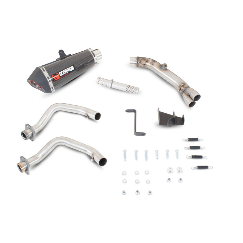Scarico completo Serket Taper Scorpion Kawasaki ER6 F/N 2012 - 2016