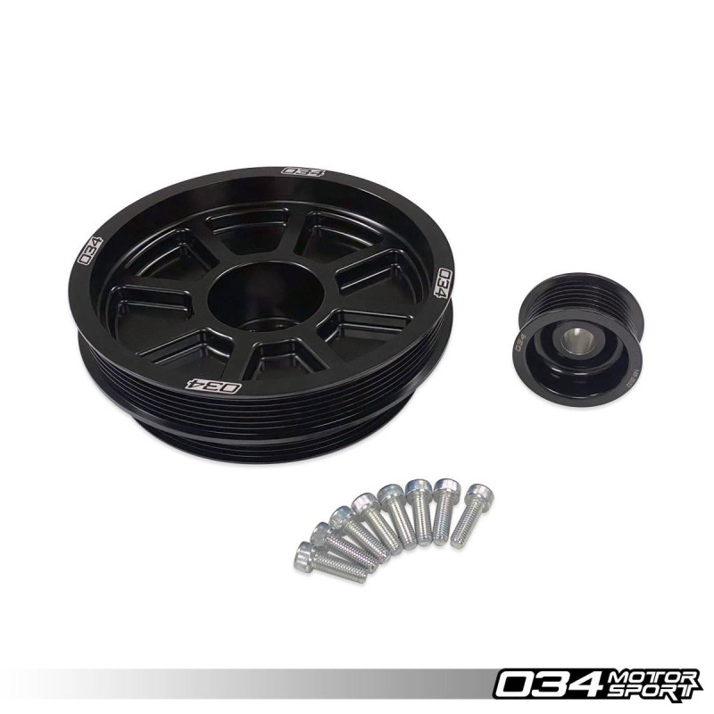 High-Performance Dual Pulley Kit 034Motorsport