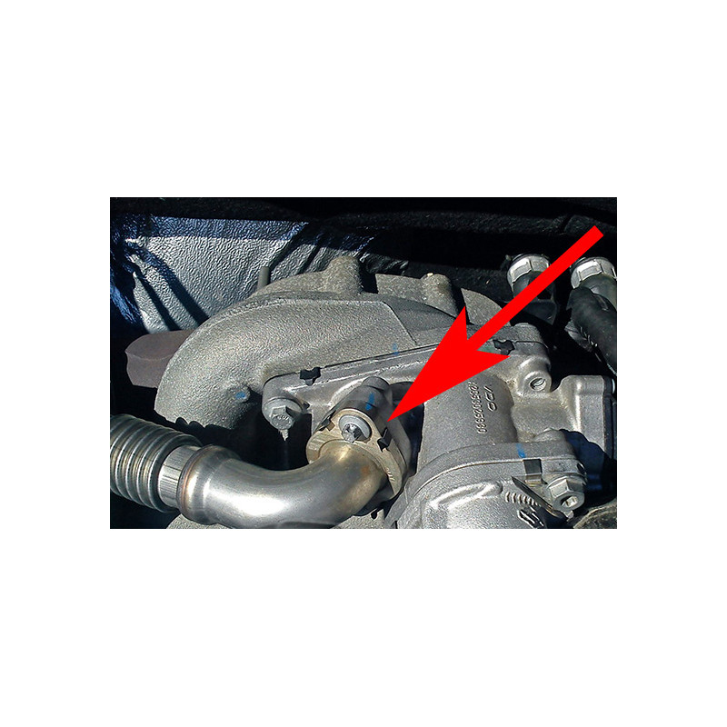 Placa de anulación de válvula EGR 1.9Dci