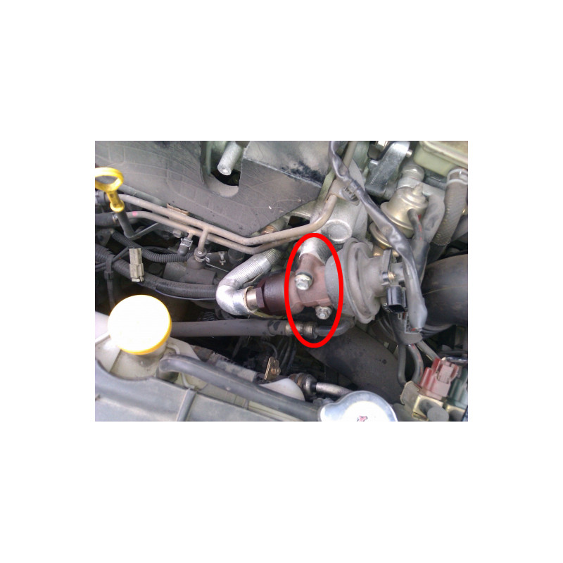 Plaque de suppression vanne EGR Mazda 2.0 CiTD